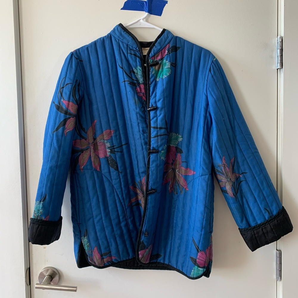 Vintage quilted Kimono jacket